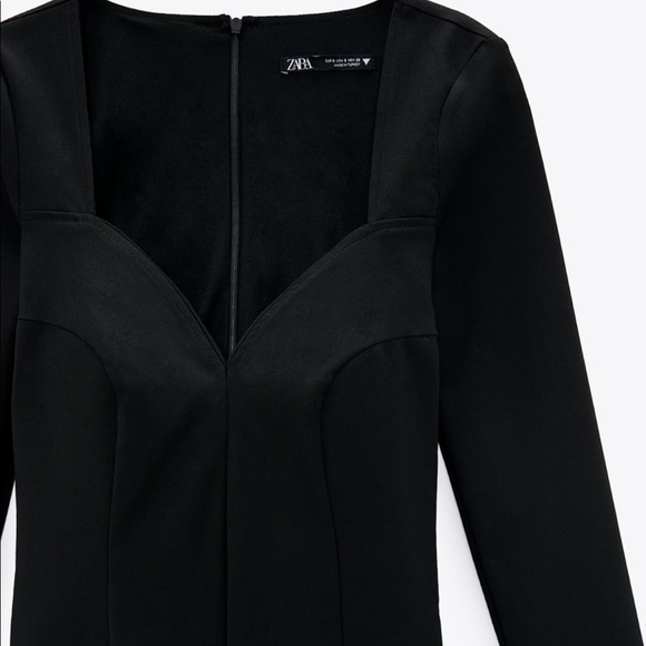 Zara Sweetheart neckline bodysuit - Picture 3 of 7